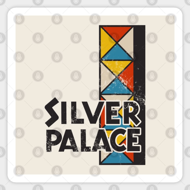 Vintage Silver Palace Casino Las Vegas Sticker by StudioPM71